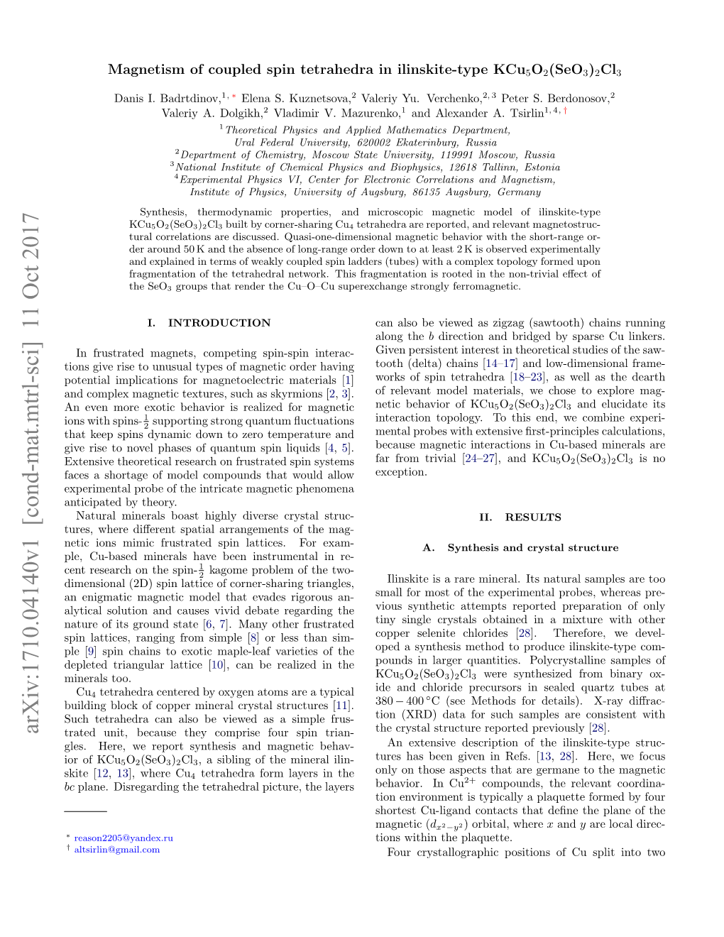 Magnetism of Coupled Spin Tetrahedra in Ilinskite-Type Kcu $ {5} $ O $ 2 $(Seo $ 3 $) $ 2 $ Cl $