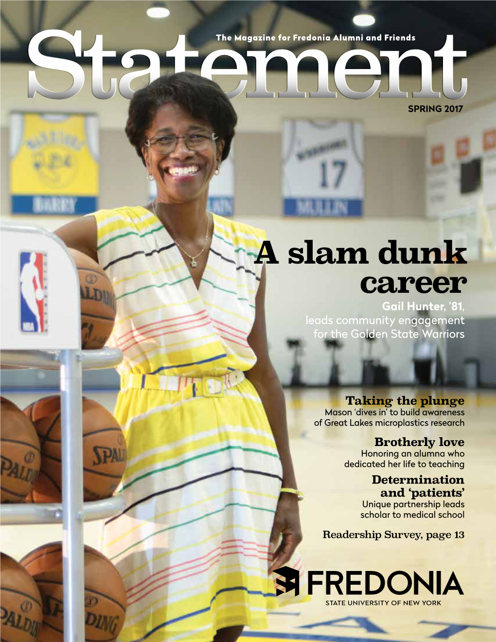 A Slam Dunk Career Gail Hunter, ’81, Leads Community Engagement for the Golden State Warriors