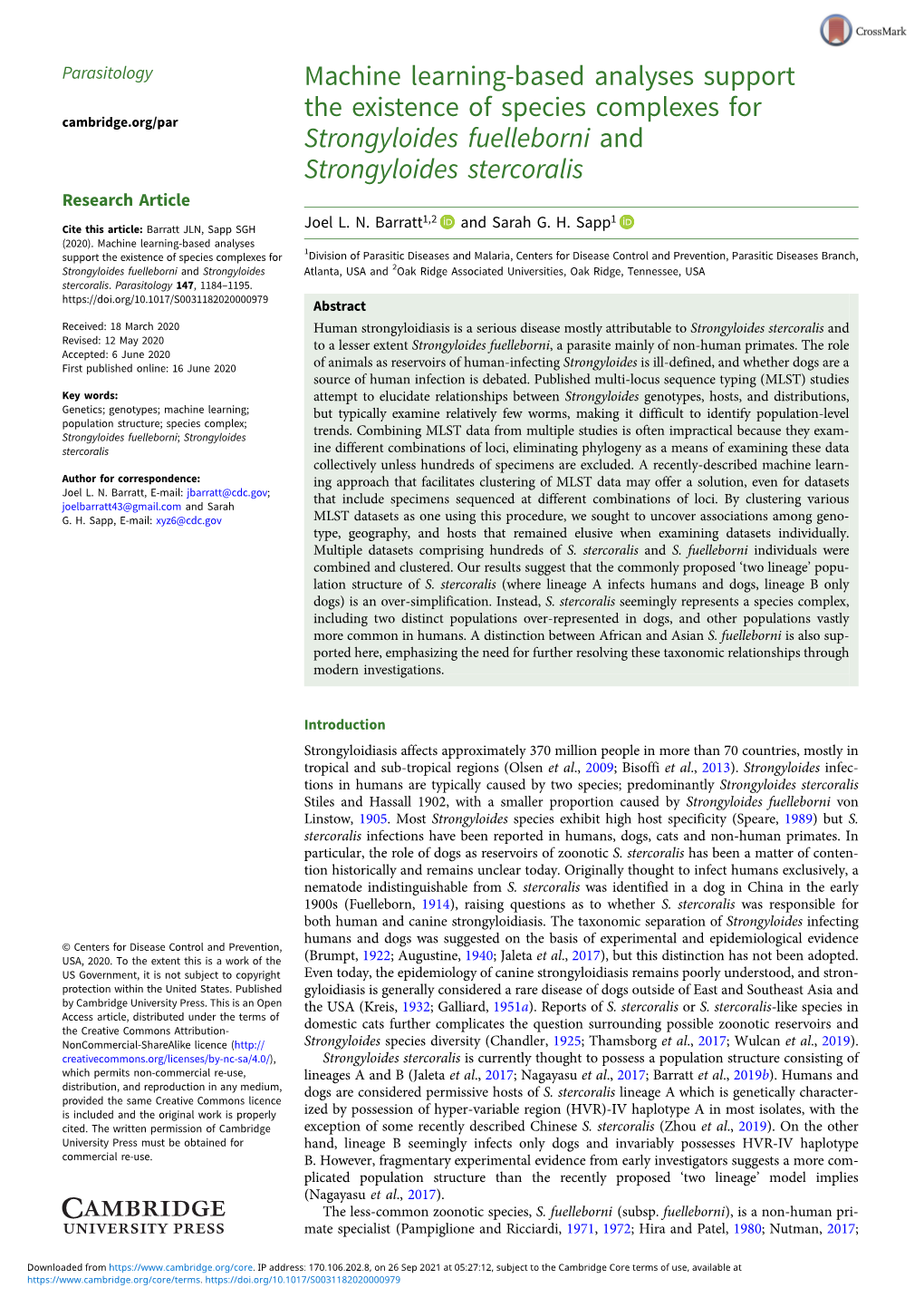 Machine Learning-Based Analyses Support the Existence of Species