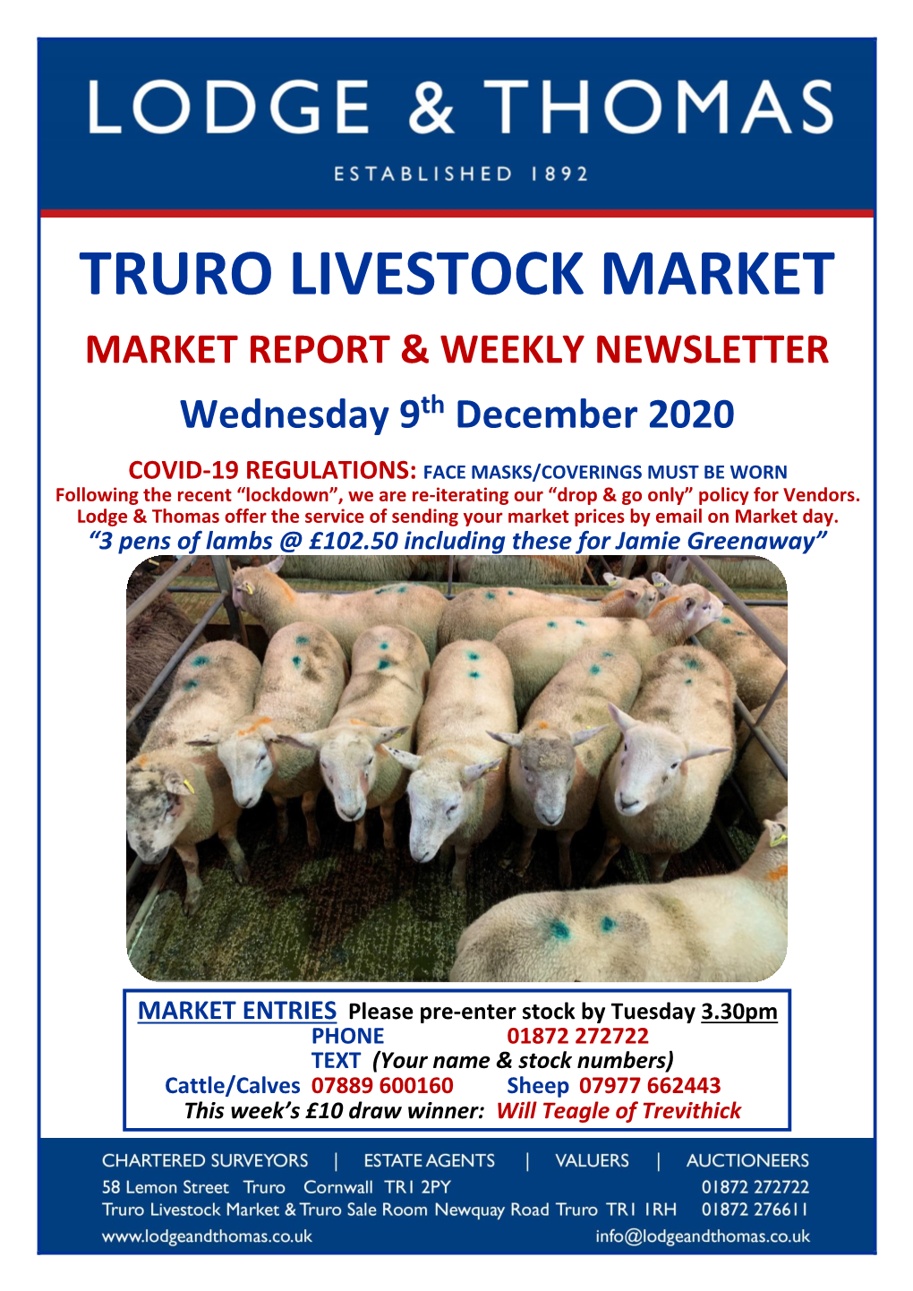 Truro Livestock Market