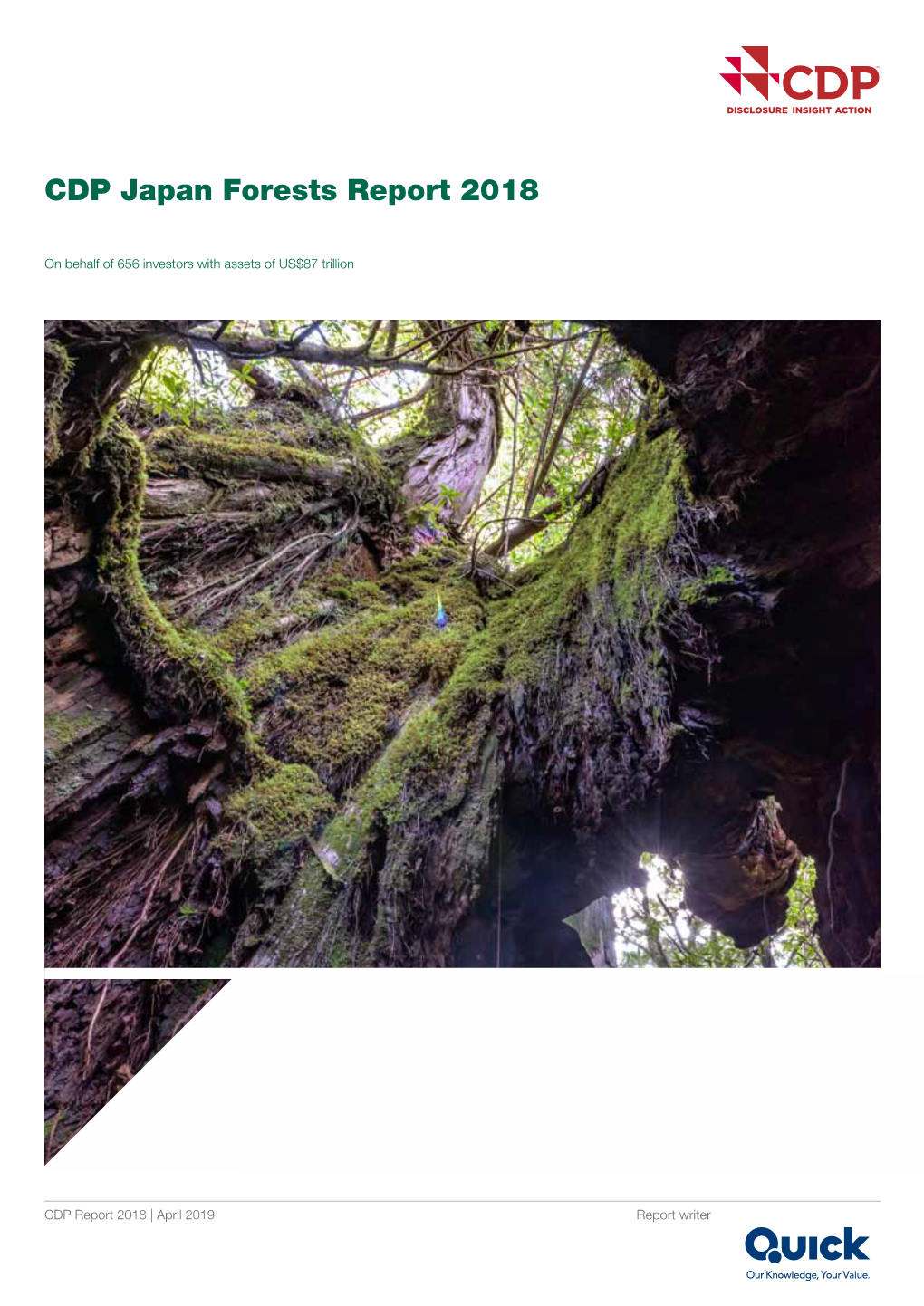 CDP Japan Forests Report 2018