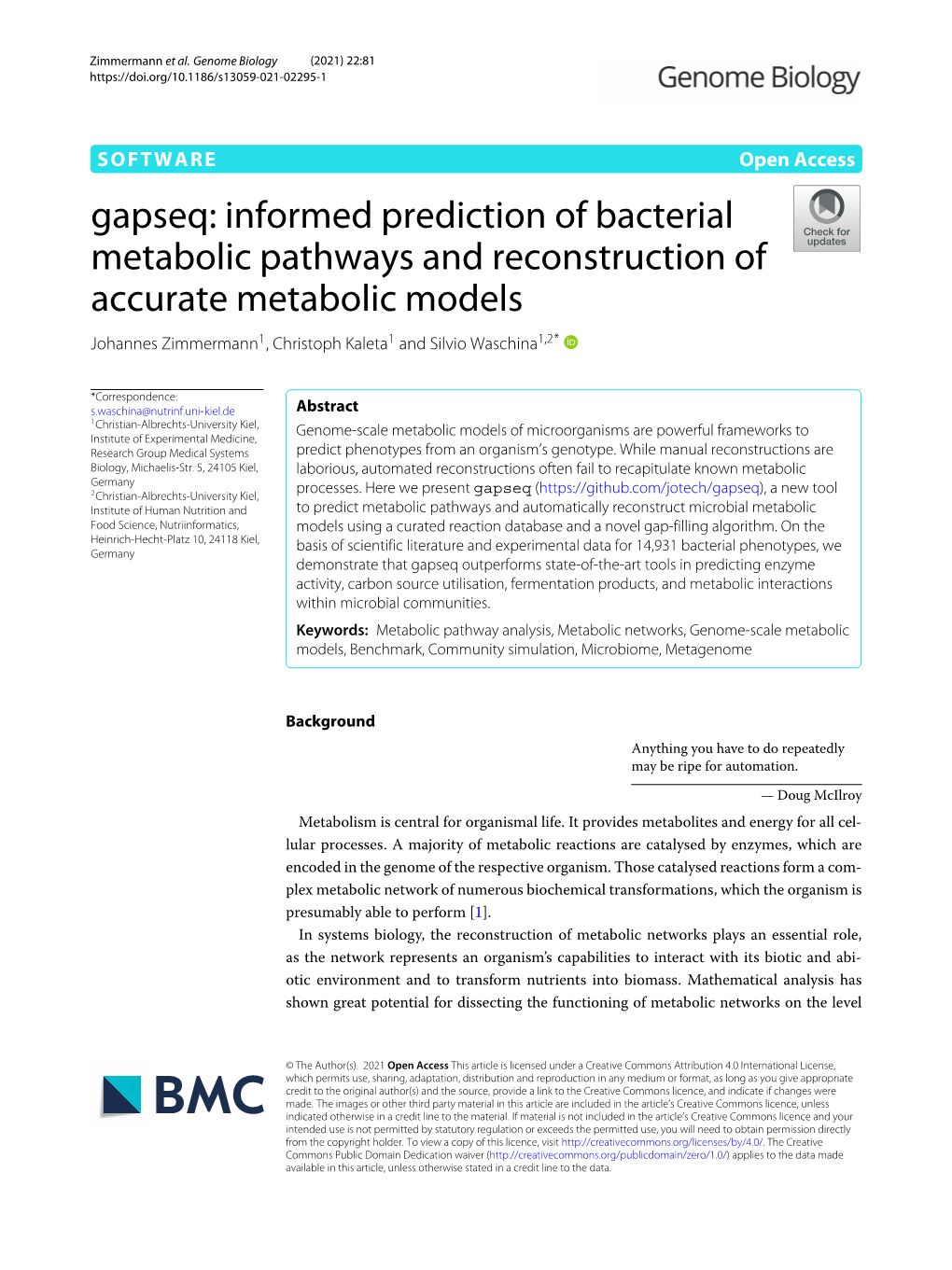 Download from Uniprot, EC Numbers and Database Cross-References Are Prioritised Over Enzyme Names Because the Matching Is Often Ambiguous