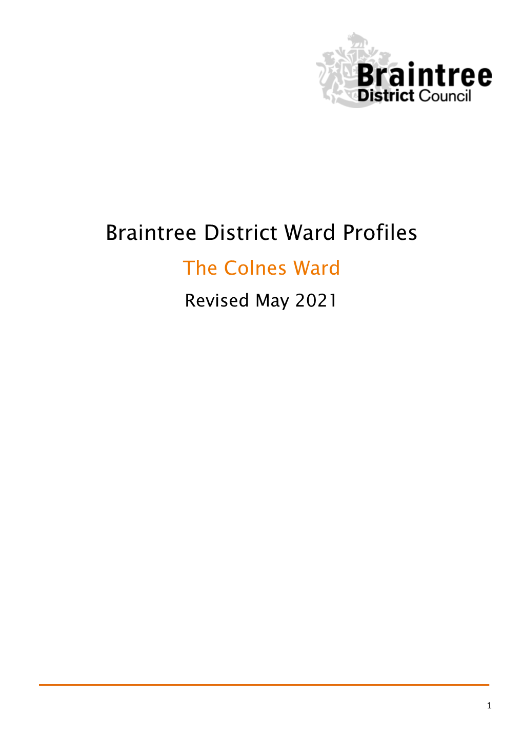 The Colnes Ward Revised May 2021