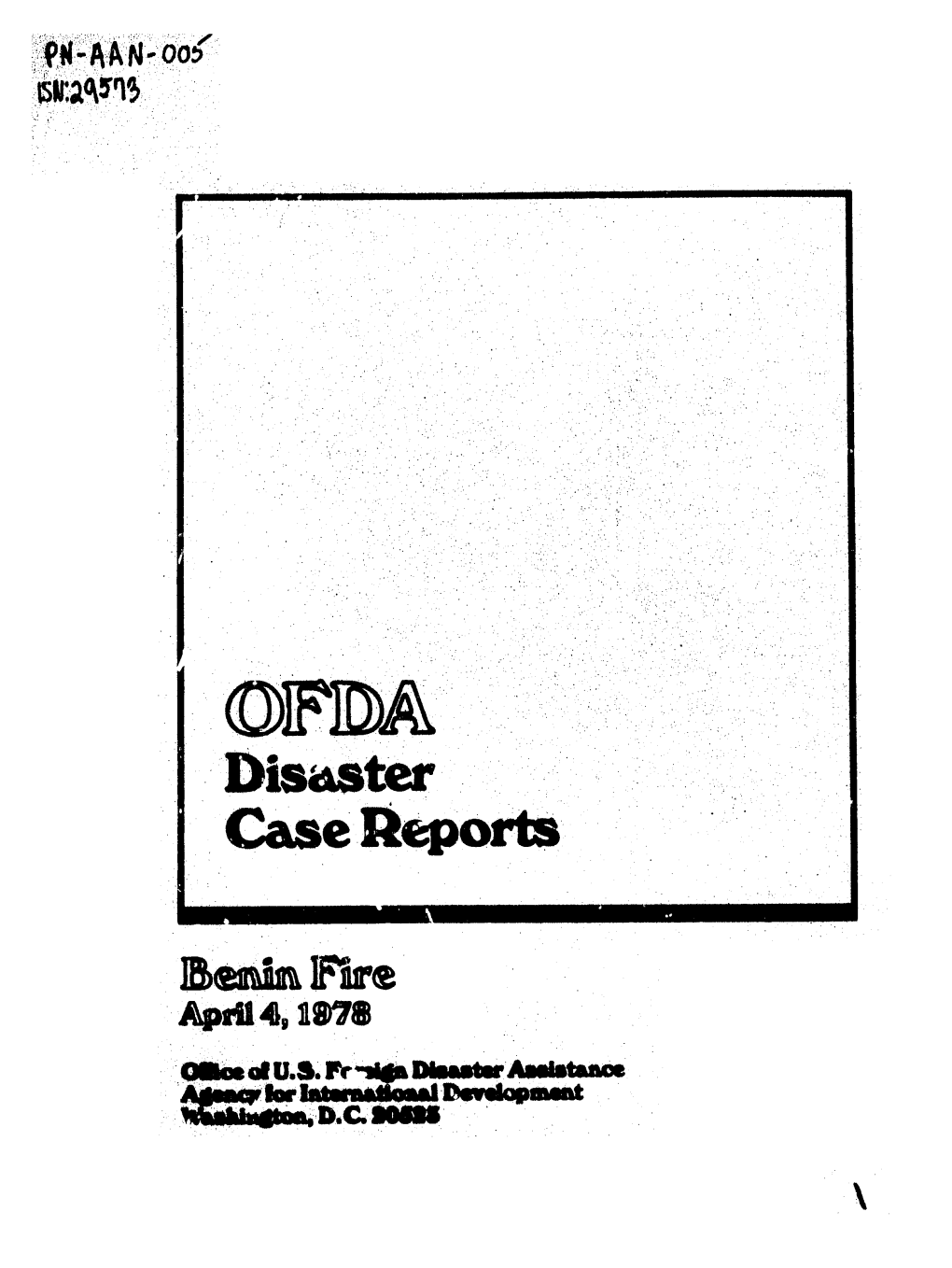 Sdisaster Case Reports