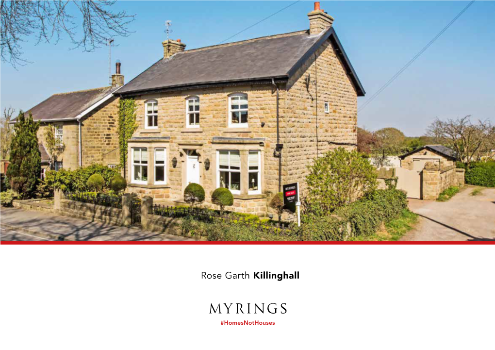 Rose Garth Killinghall £775,000 Rose Garth, 44 Ripon Road, Killinghall, HG3 2DF