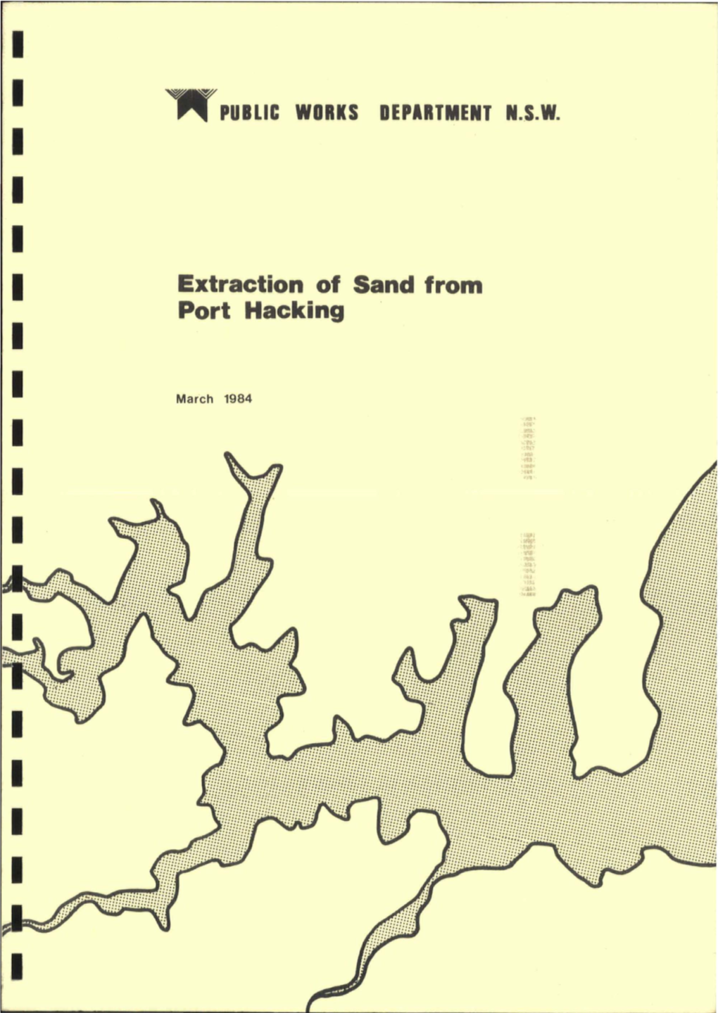 Extraction of Sand from Port Hacking I