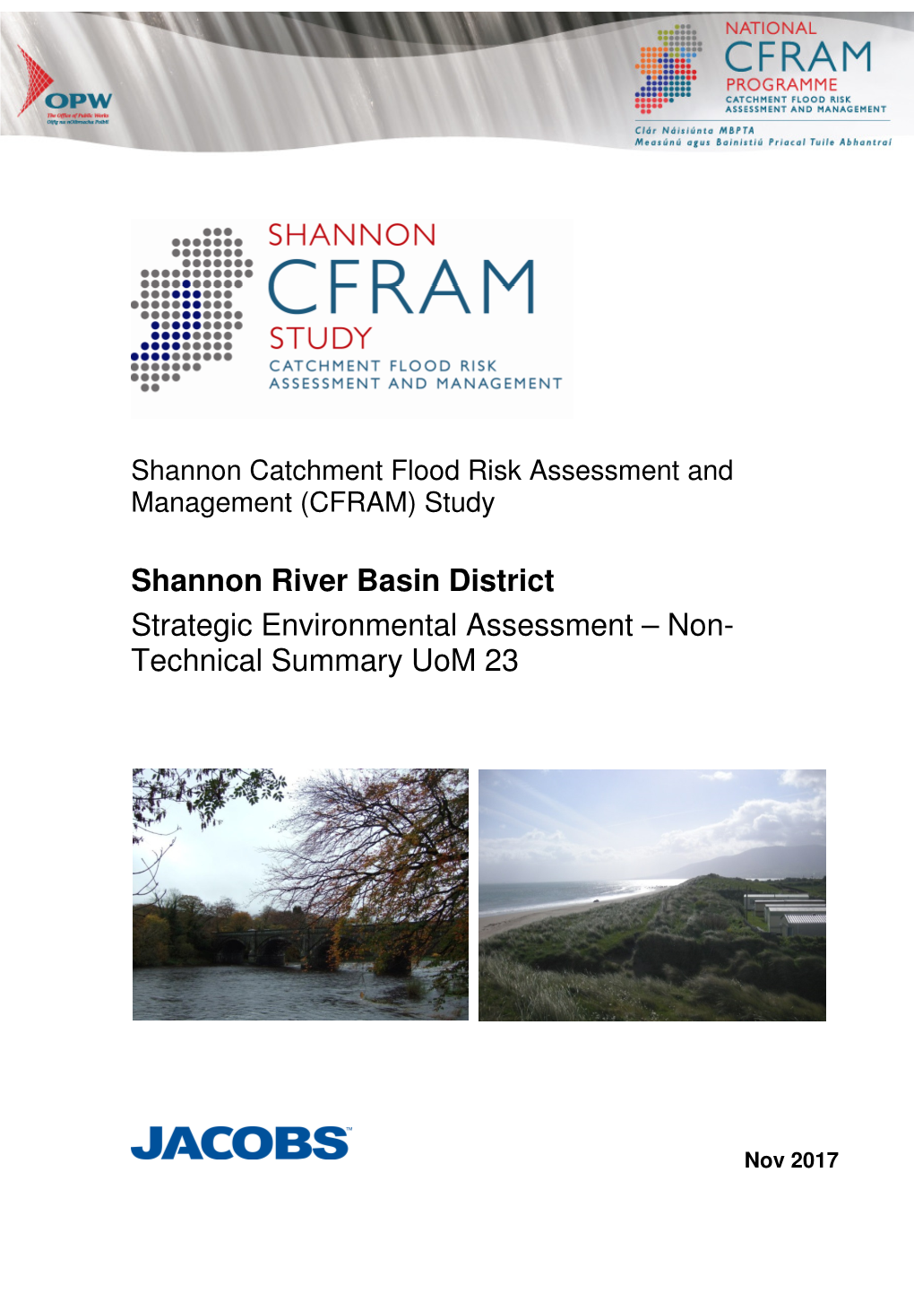 Shannon River Basin District Strategic Environmental Assessment – Non- Technical Summary Uom 23