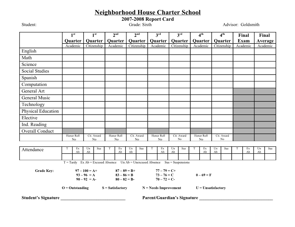 Neighborhood House Charter School