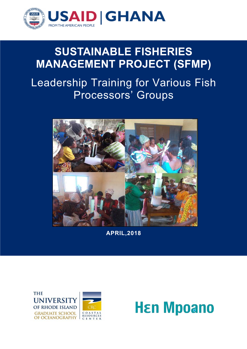 Leadership Training for Various Fish Processors' Groups