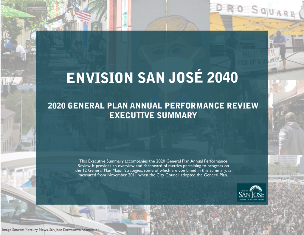 2020 General Plan Annual Performance Review Executive Summary