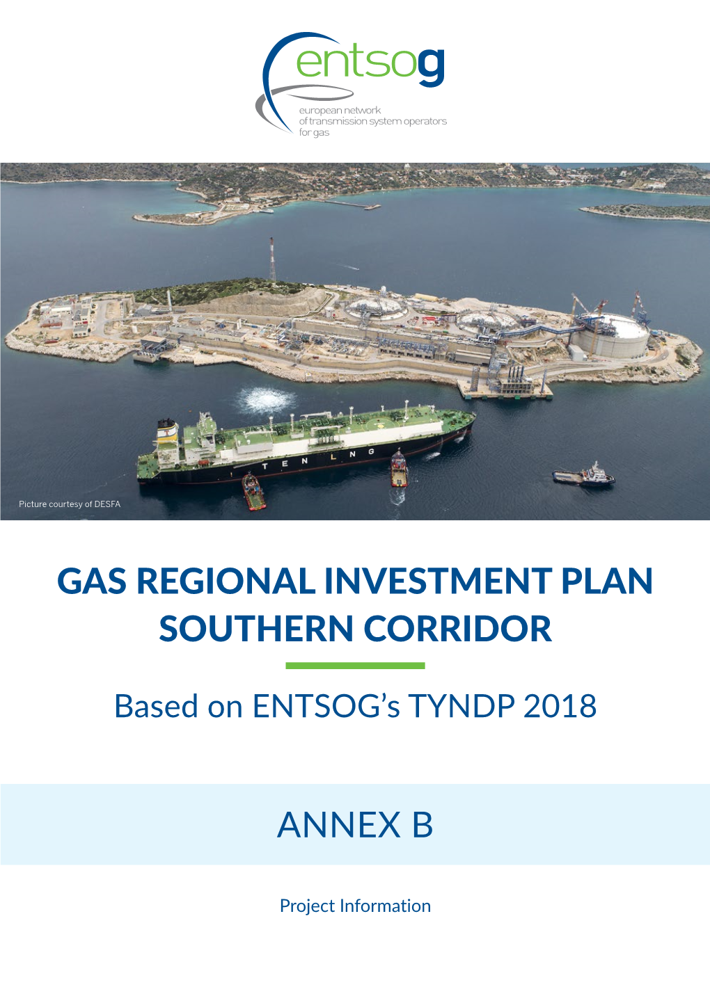 Gas Regional Investment Plan Southern Corridor Annex B