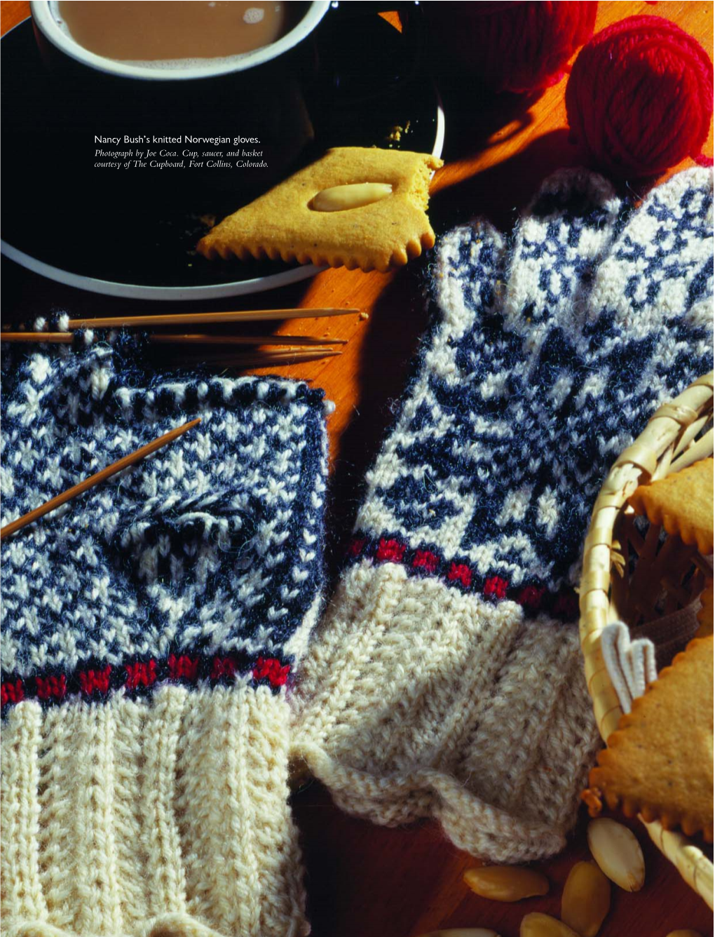 Nancy Bush's Knitted Norwegian Gloves