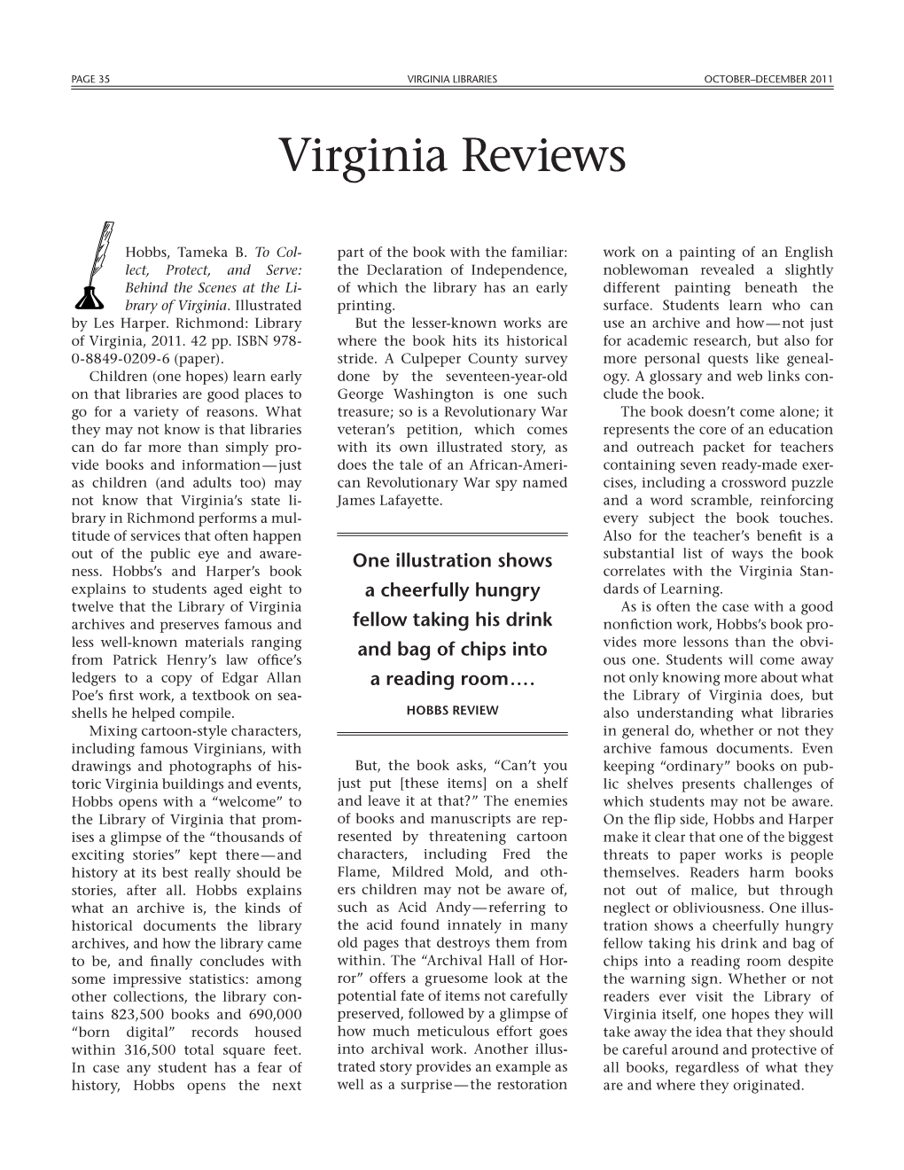 Virginia Reviews