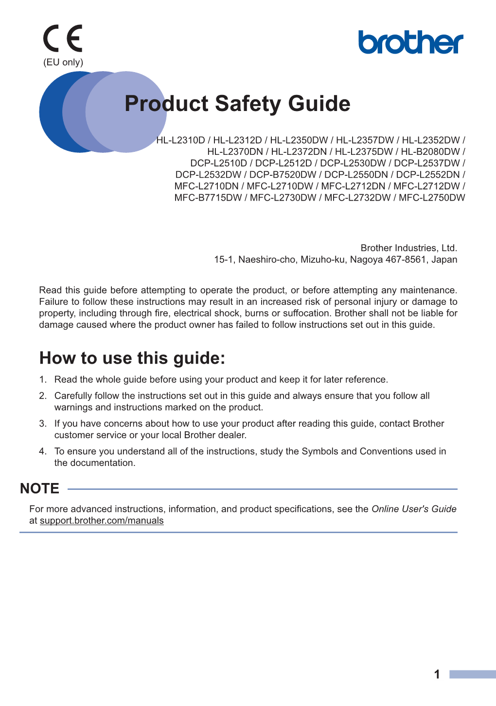 Product Safety Guide