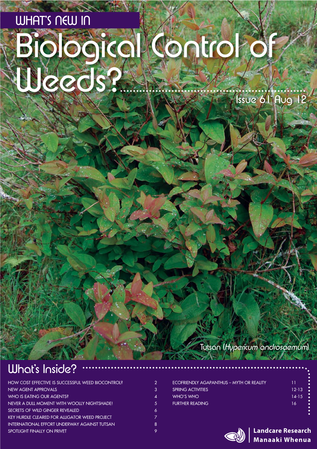 How Cost Effective Is Successful Weed Biocontrol?