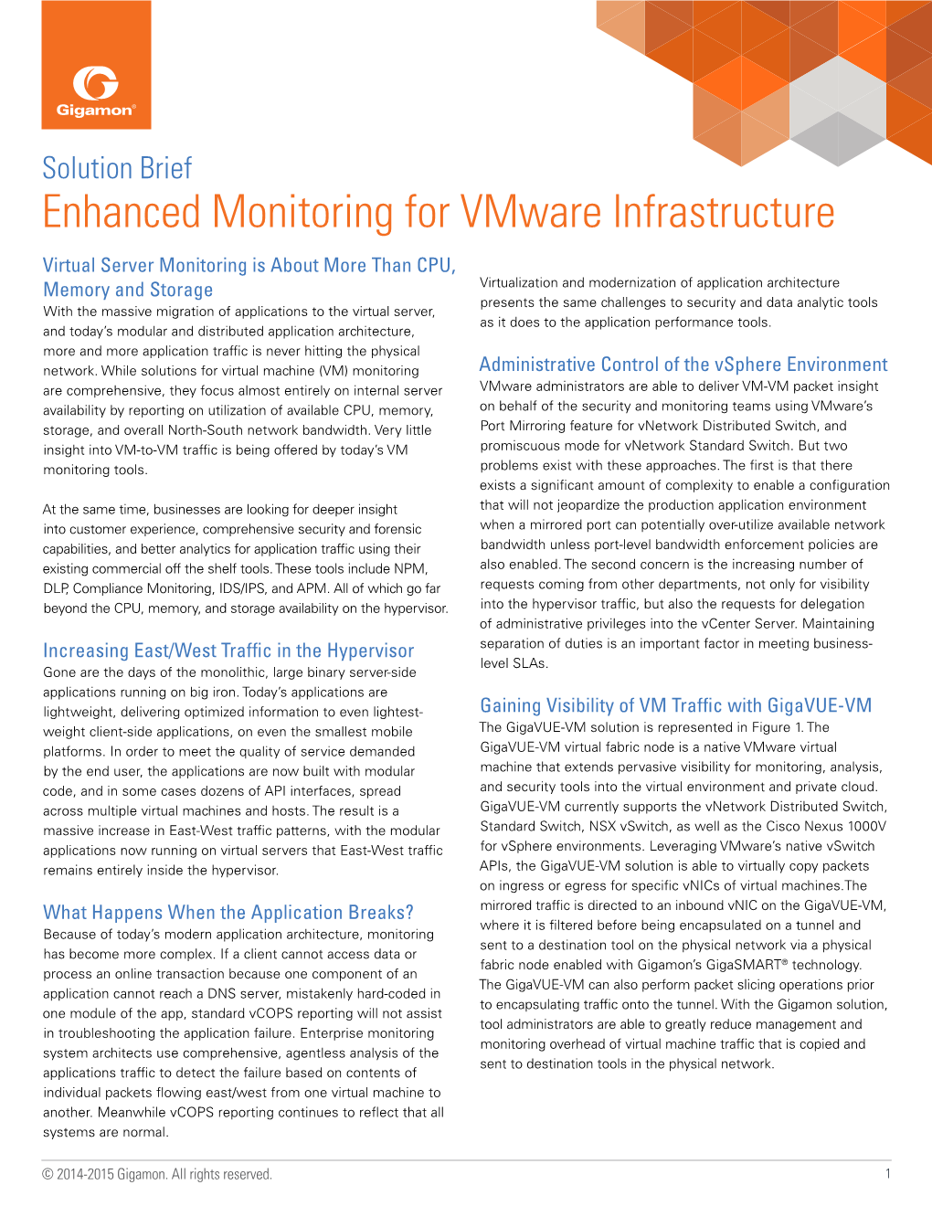 Enhanced Monitoring for Vmware Infrastructure