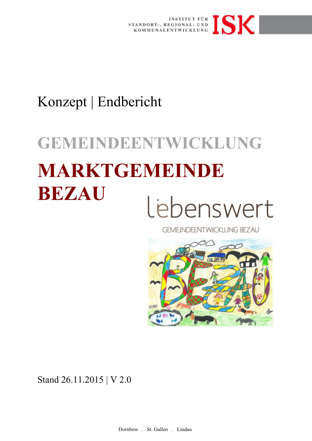 Gemeindeentwicklung Marktgemeinde Bezau