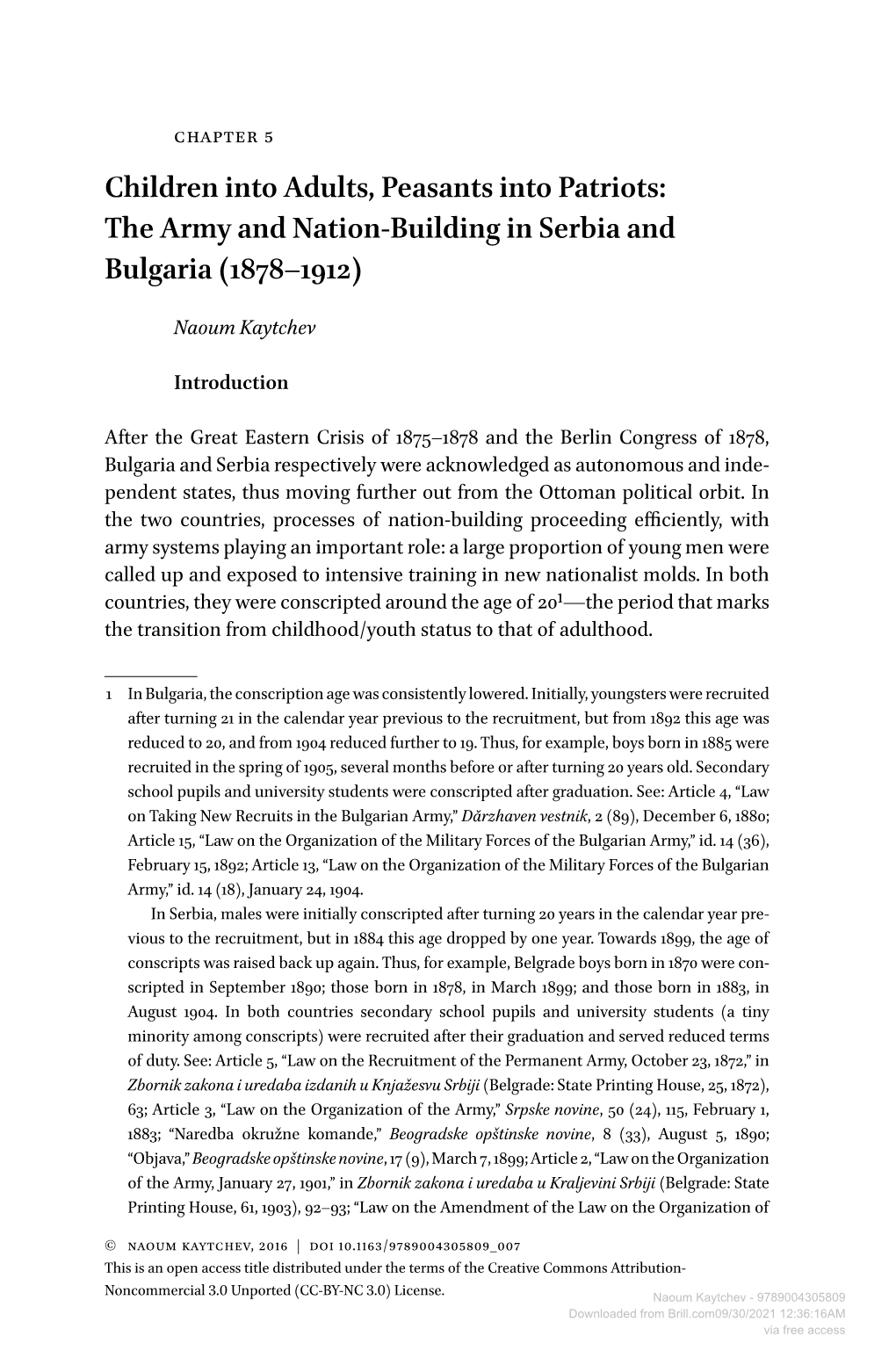 Downloaded from Brill.Com09/30/2021 12:36:16AM Via Free Access