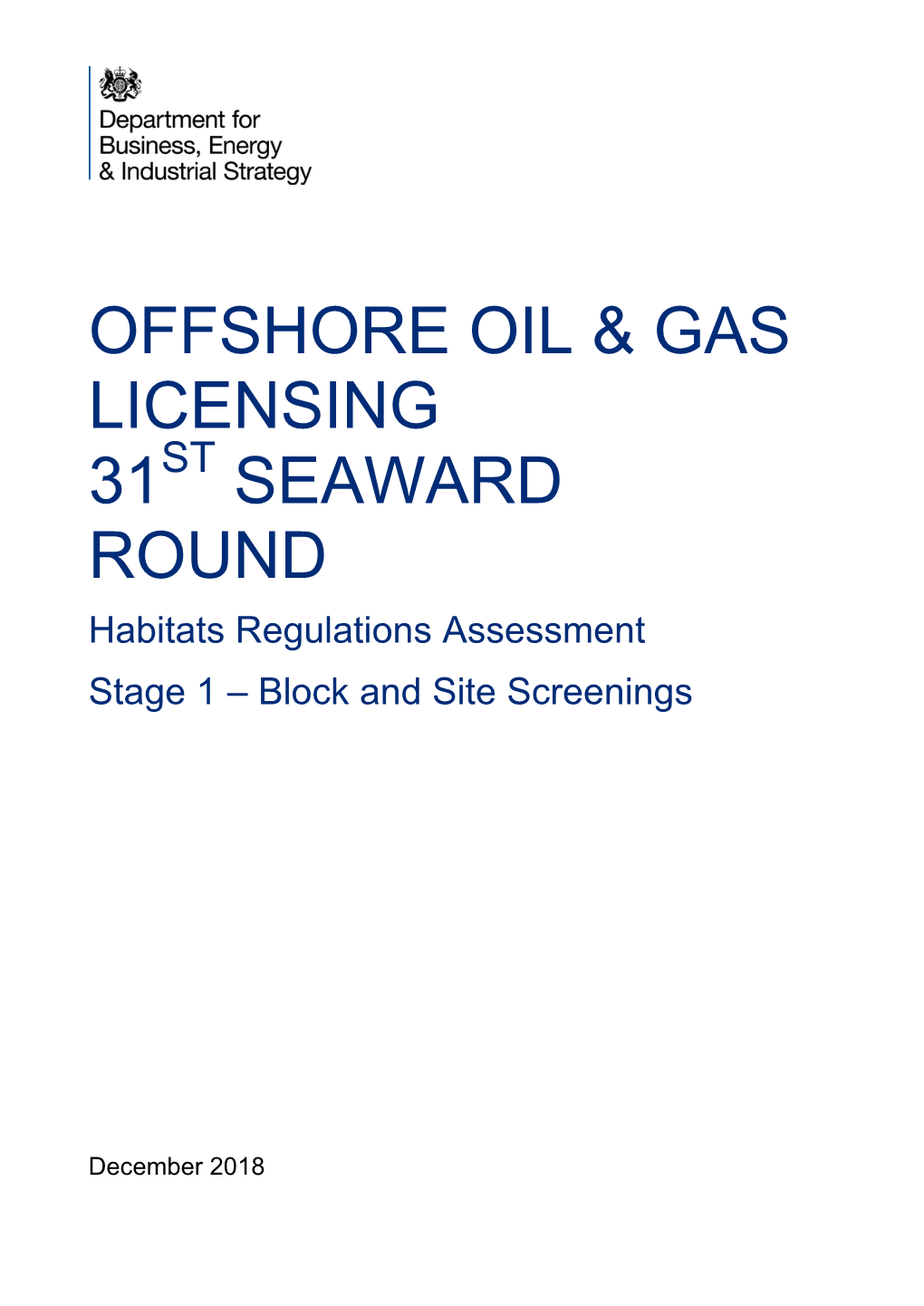 31St Seaward Round Block and Site Screening