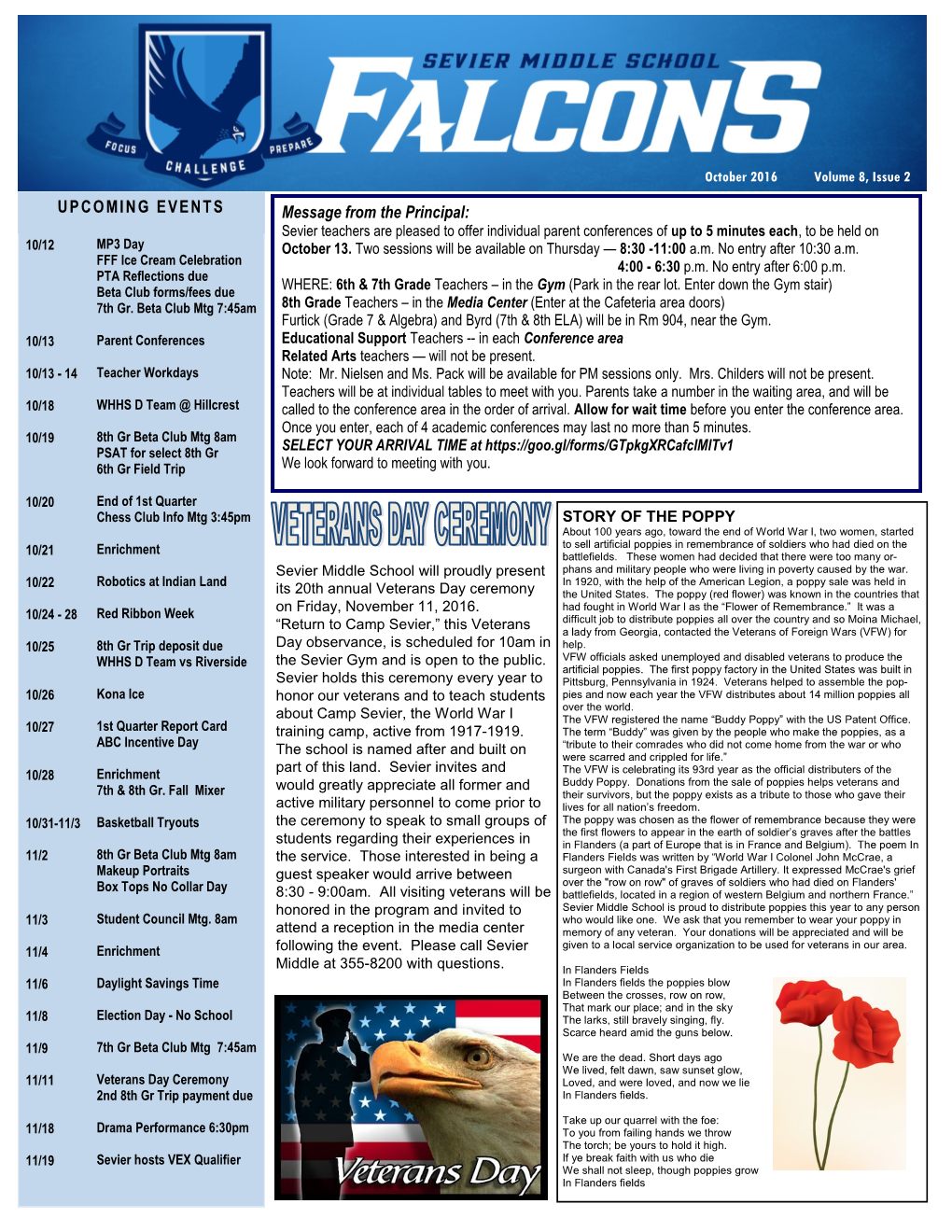 October 2016 Volume 8, Issue 2