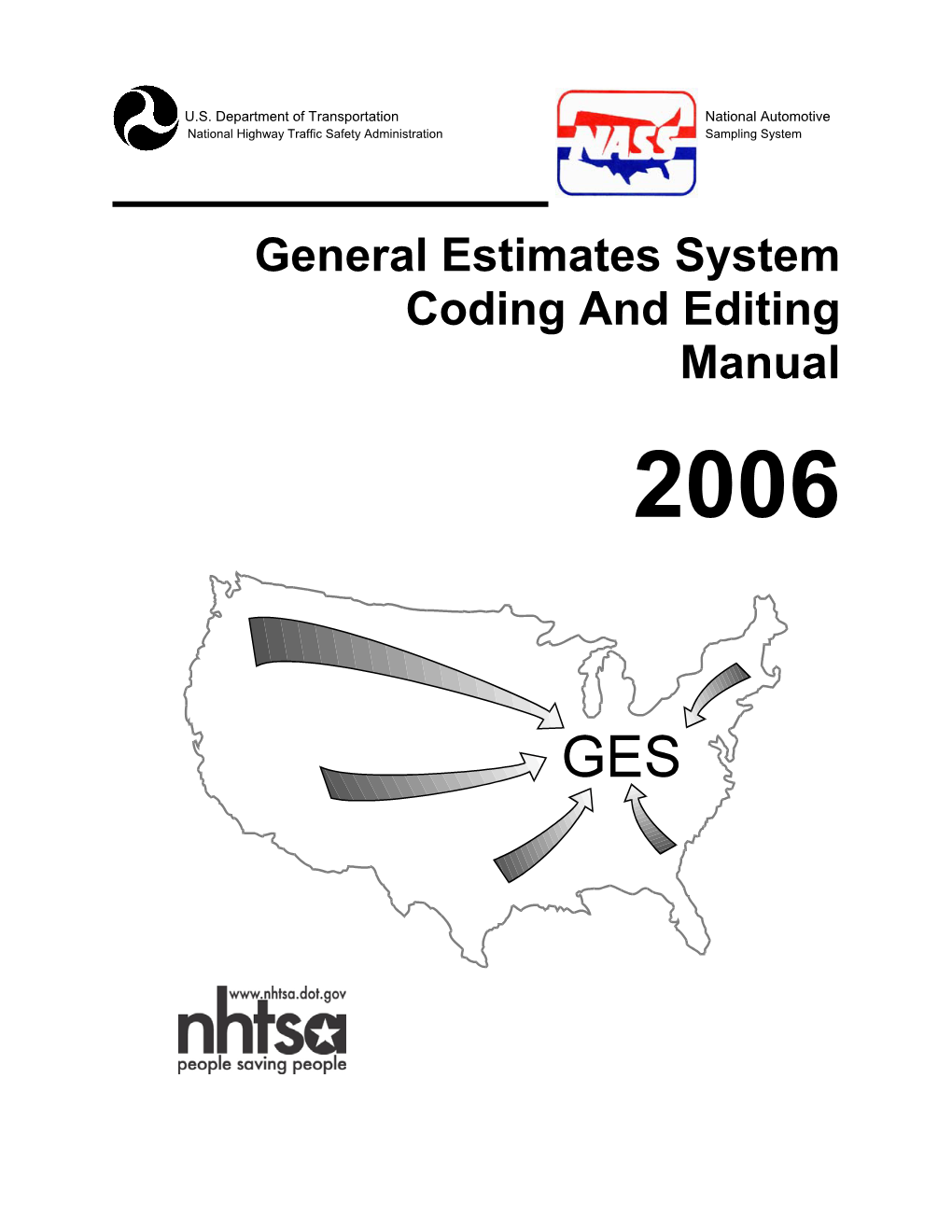 General Estimates System Coding and Editing Manual 2006