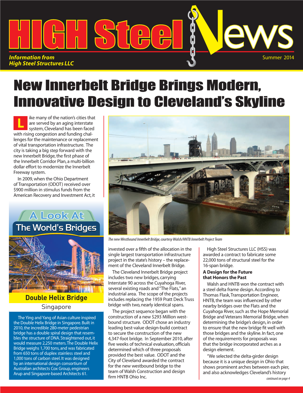 L New Innerbelt Bridge Brings Modern, Innovative Design to Cleveland's