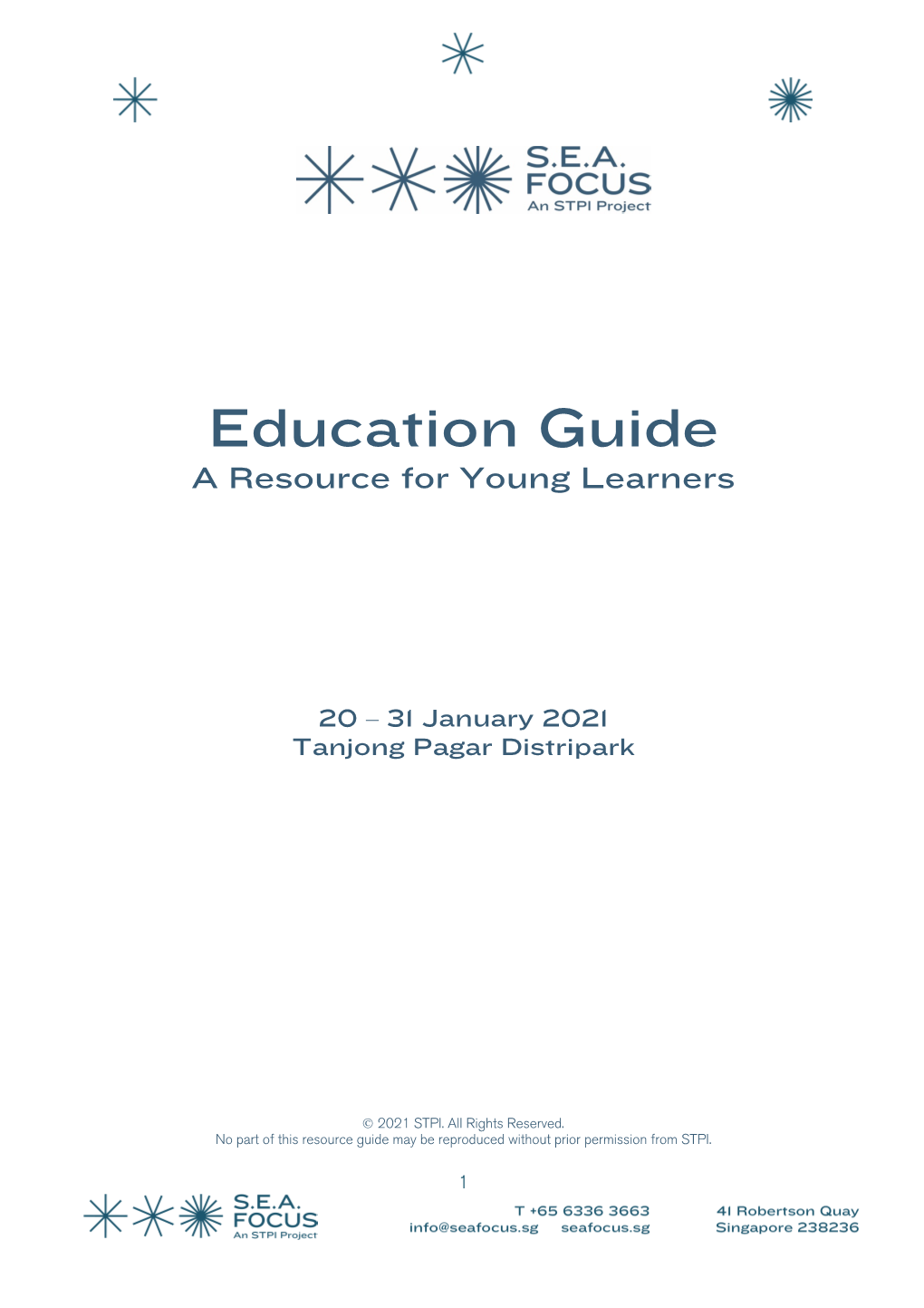 Education Guide a Resource for Young Learners