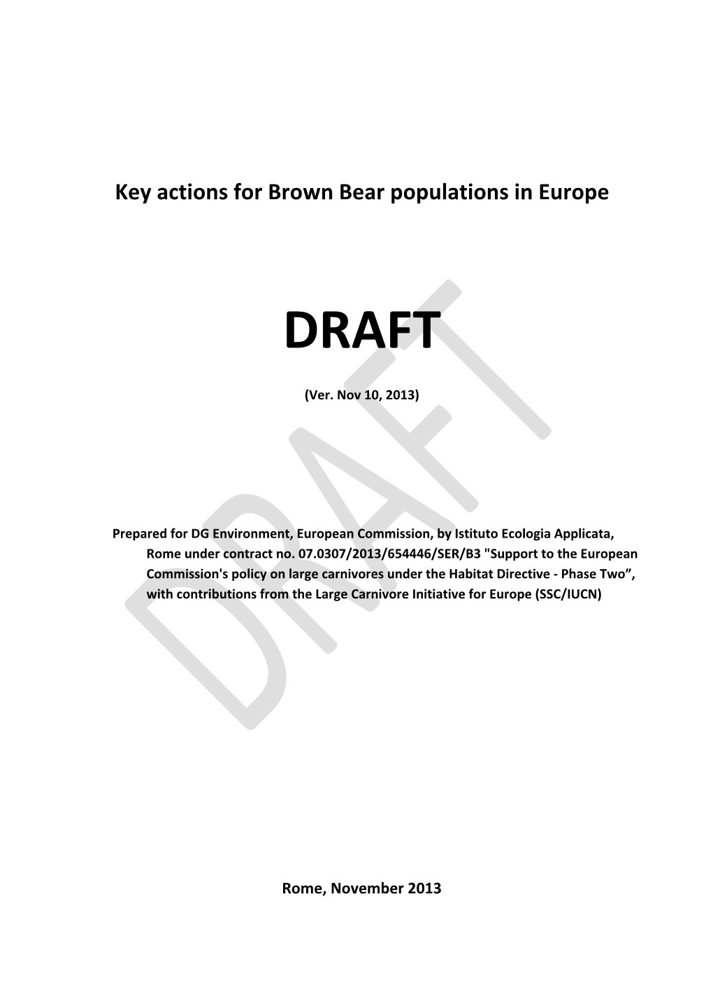 Action Plan for Eurasian Lynx Populations in Europe