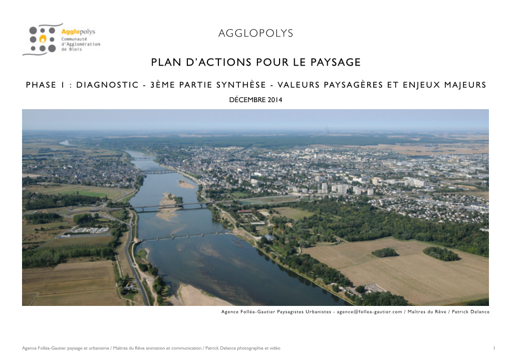 Plan D'actions Pour Le Paysage Agglopolys