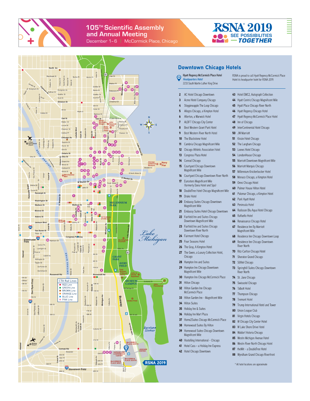 105TH Scientific Assembly and Annual Meeting December 1–6 | Mccormick Place, Chicago