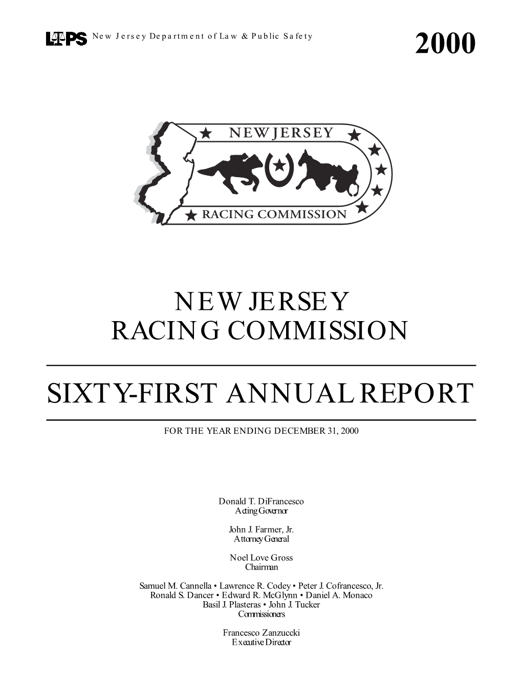 New Jersey Racing Commission