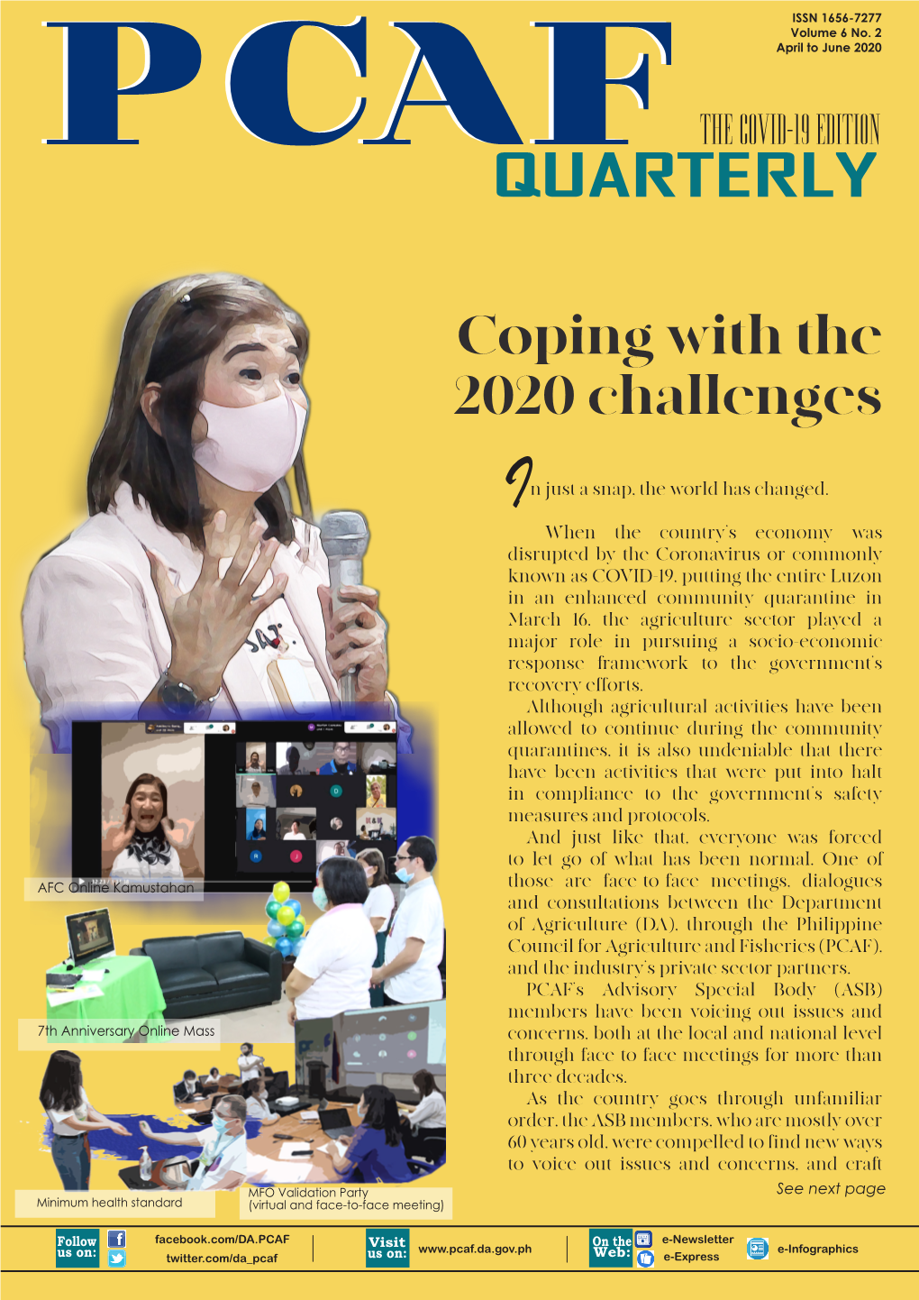 April-June 2020 Issue (COVID-19 Edition)