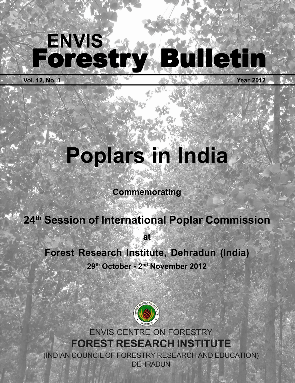 Poplars in India