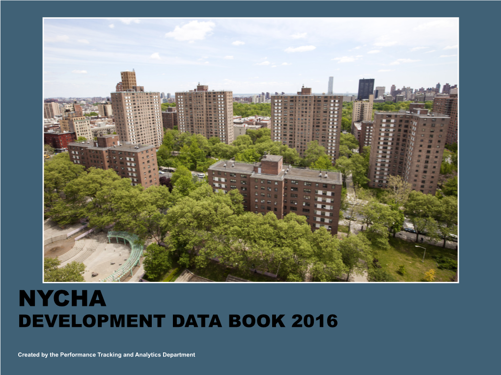 2016 Development Data Book