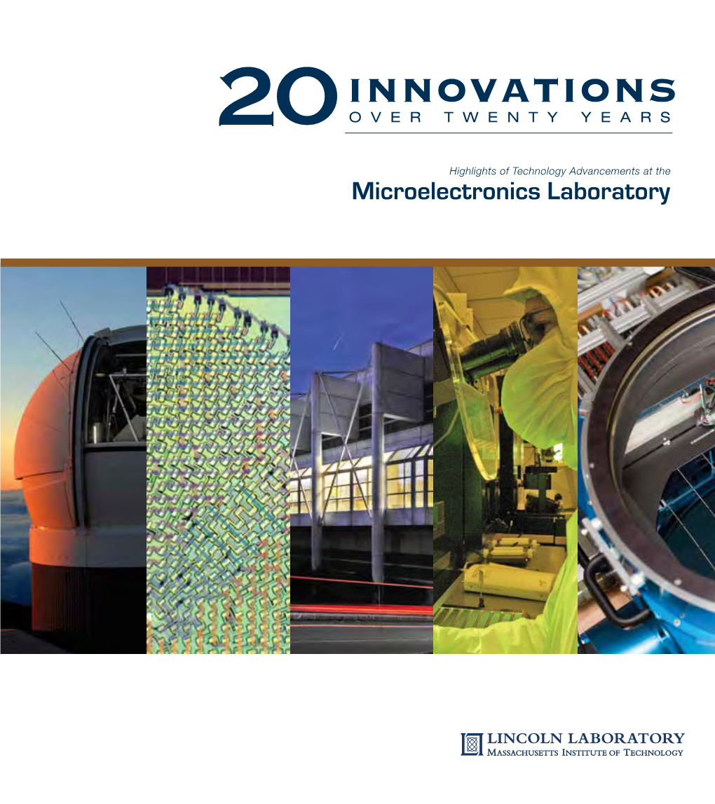 Innovations 20 Over Twenty Years