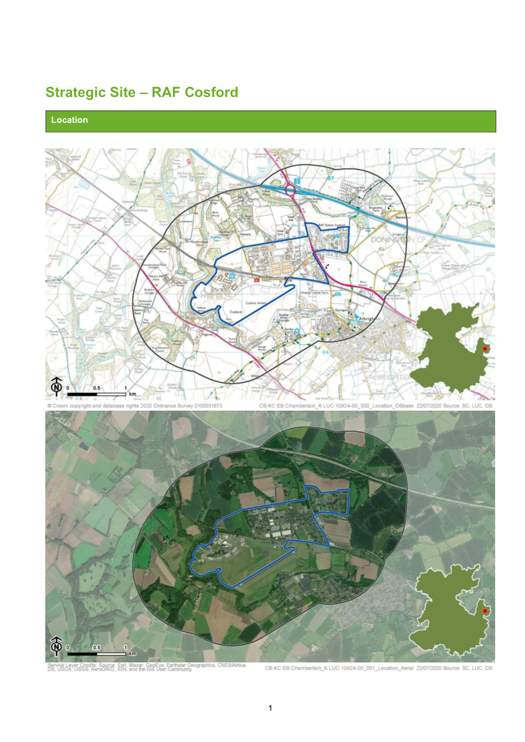 Strategic Site – RAF Cosford