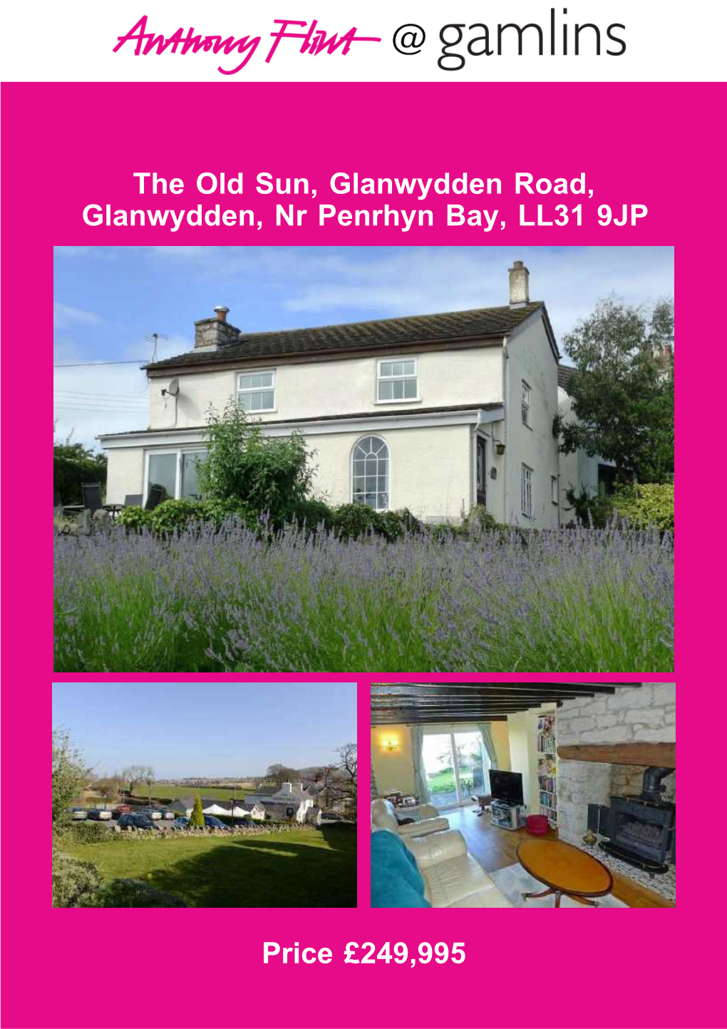 The Old Sun, Glanwydden Road, Glanwydden, Nr Penrhyn Bay, LL31 9JP