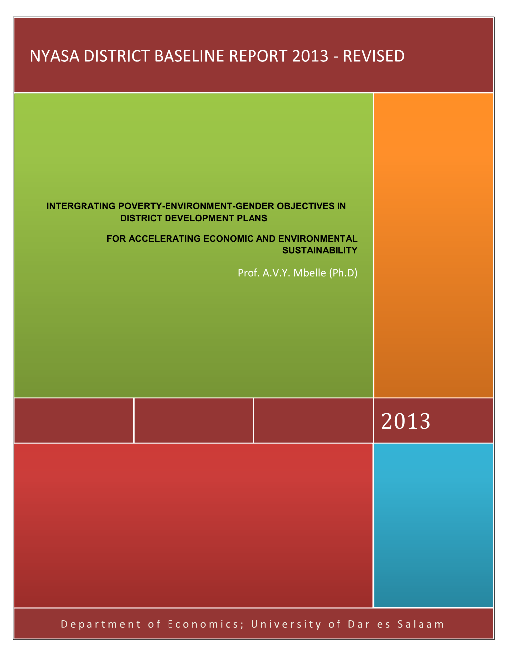 Nyasa District Baseline Report 2013 - Revised