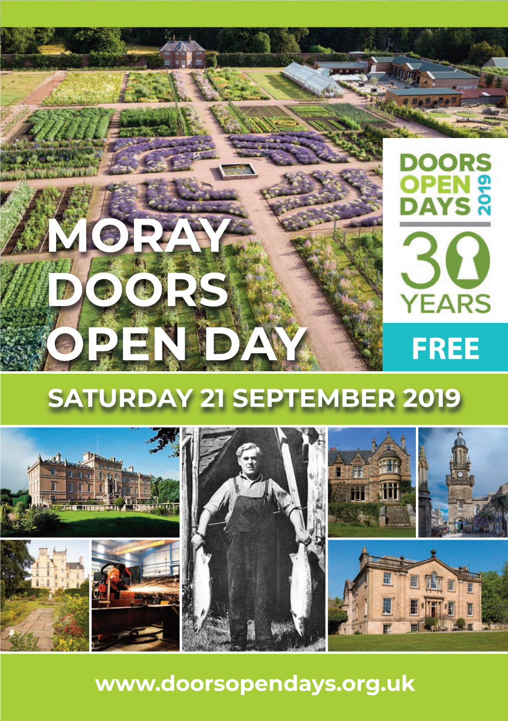 Moray Doors Open Day Free Saturday 21 September 2019