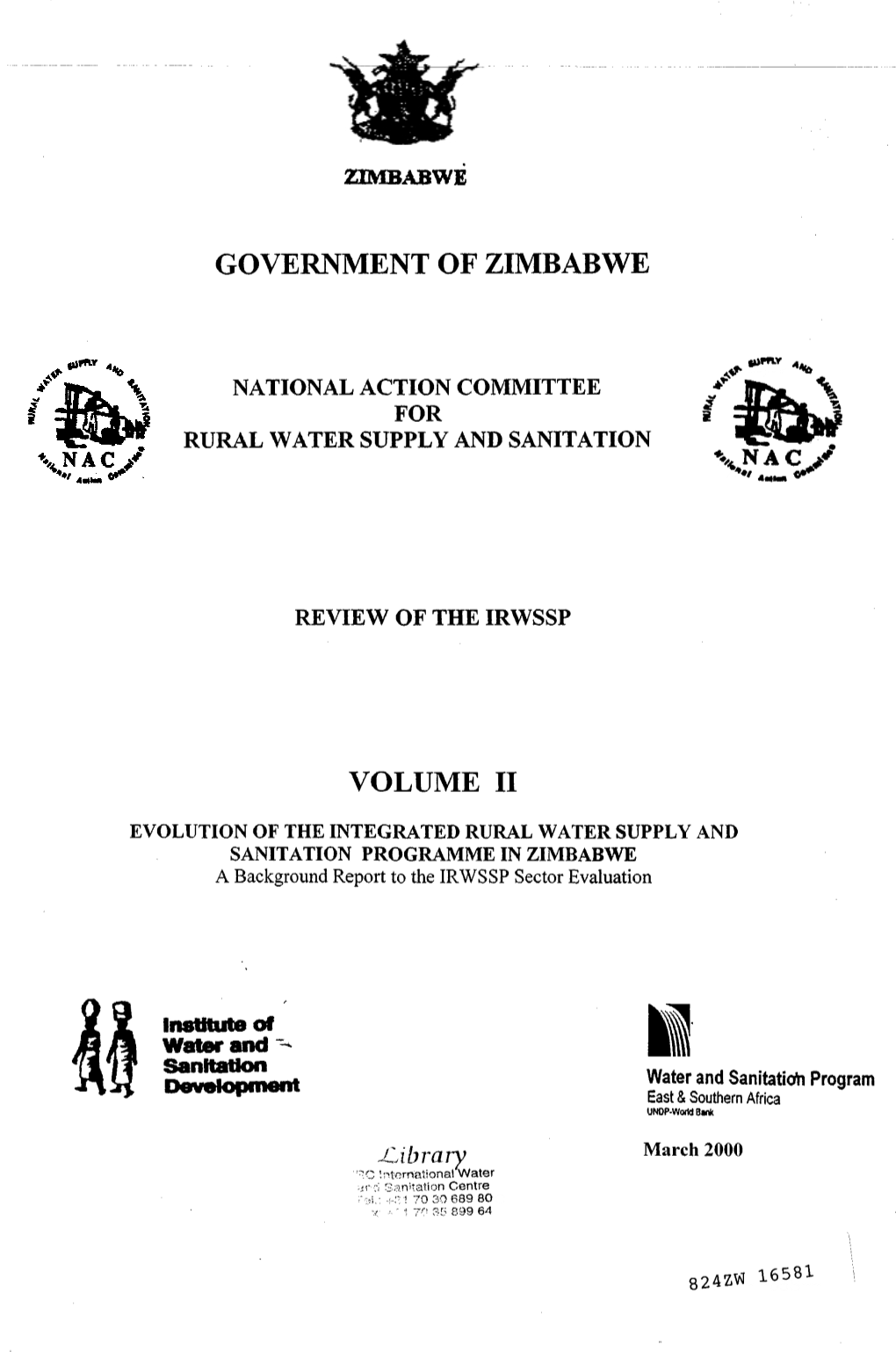 Government of Zimbabwe Volume Ii