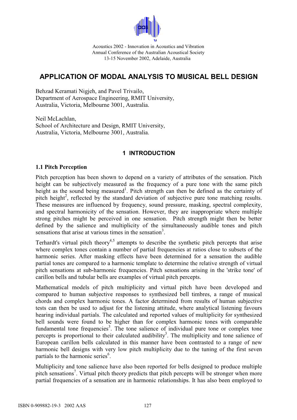 Application of Modal Analysis to Musical Bell Design