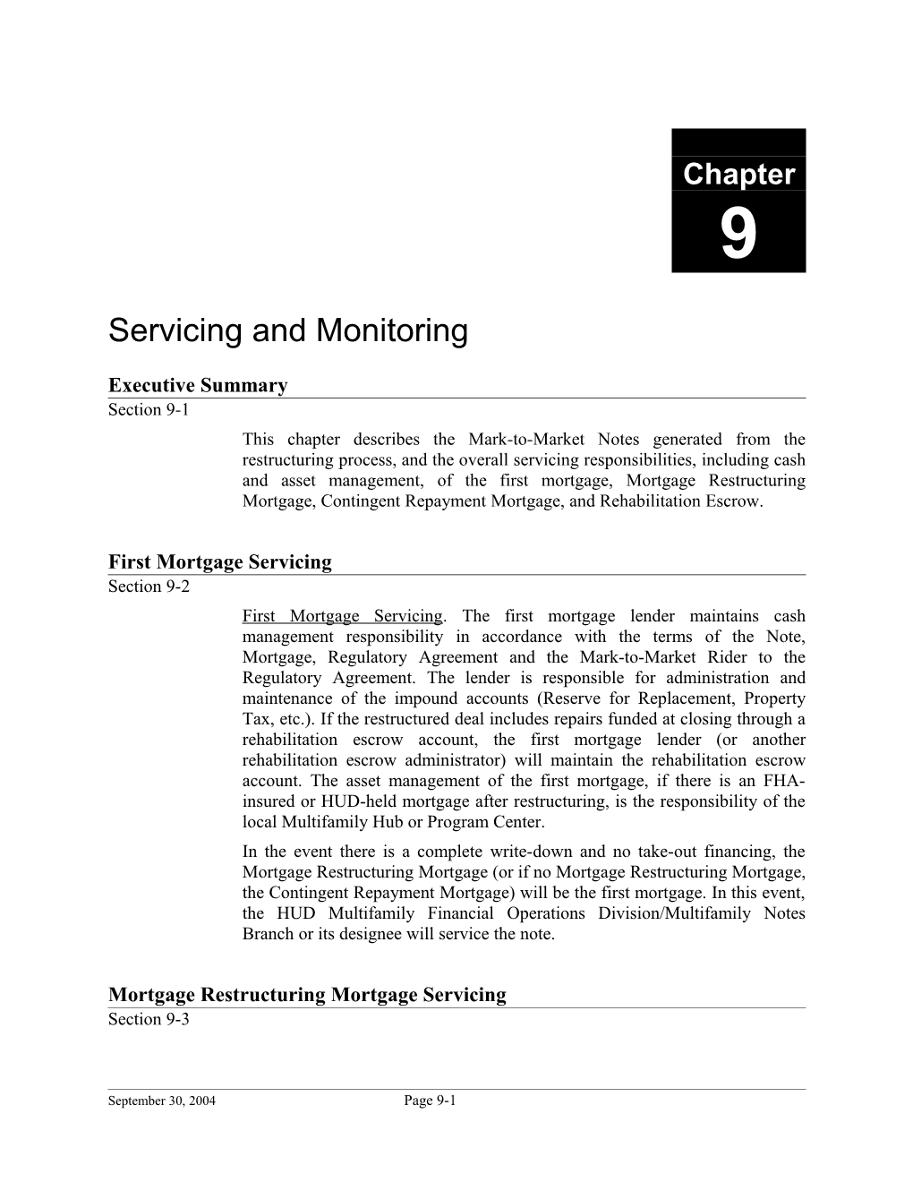 M2M Program Operating Procedures Guide