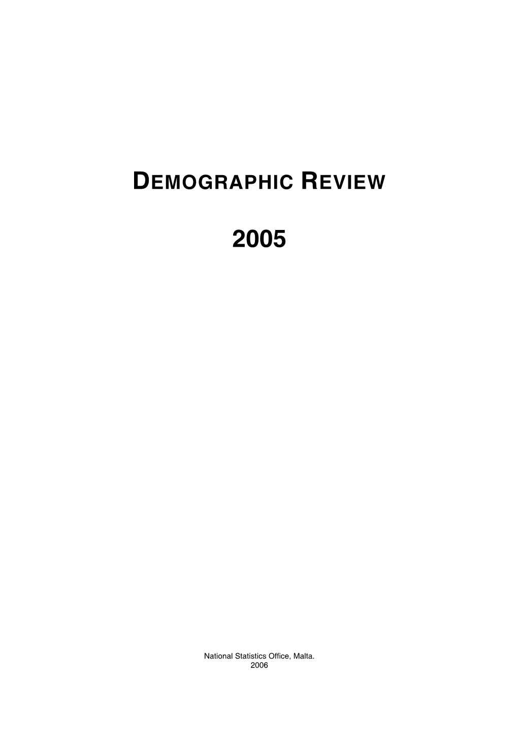 Demographic Review