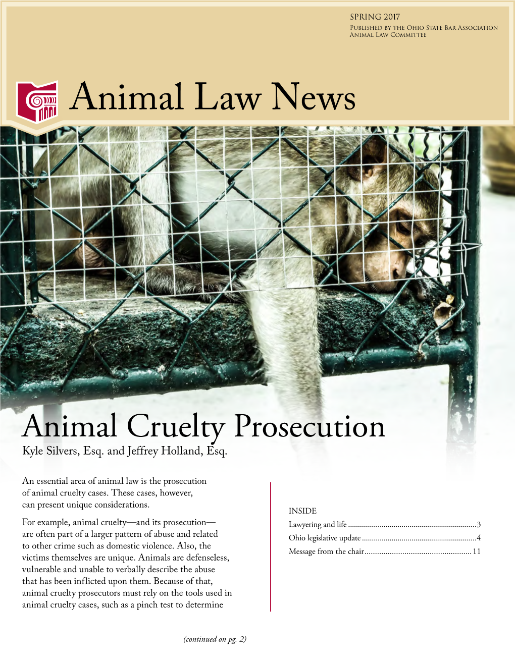 Animal Law News