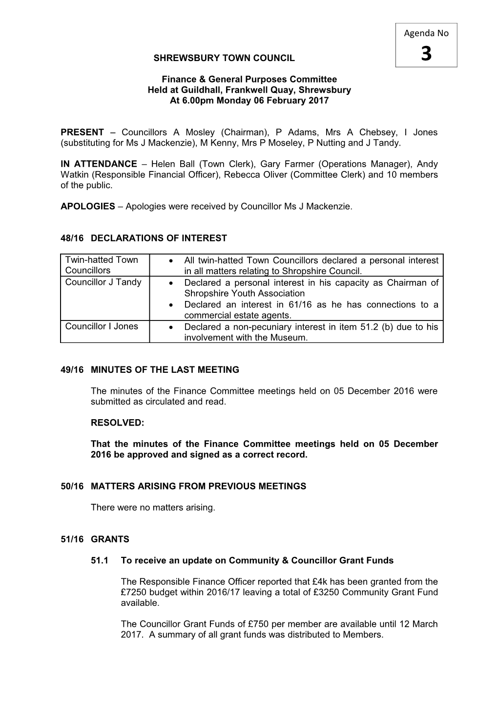 Finance & General Purposes Committee s1