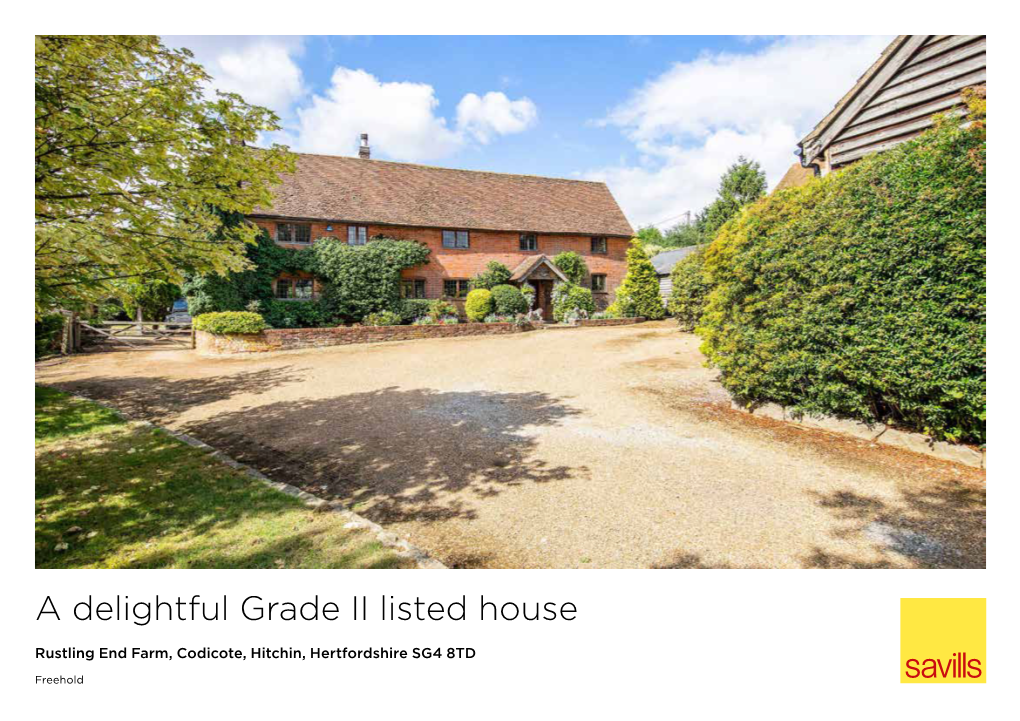 A Delightful Grade II Listed House