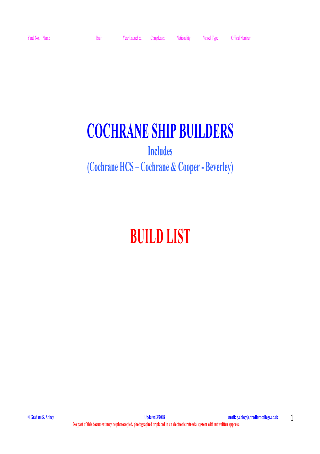 Cochrane Shipbuilders.Pdf