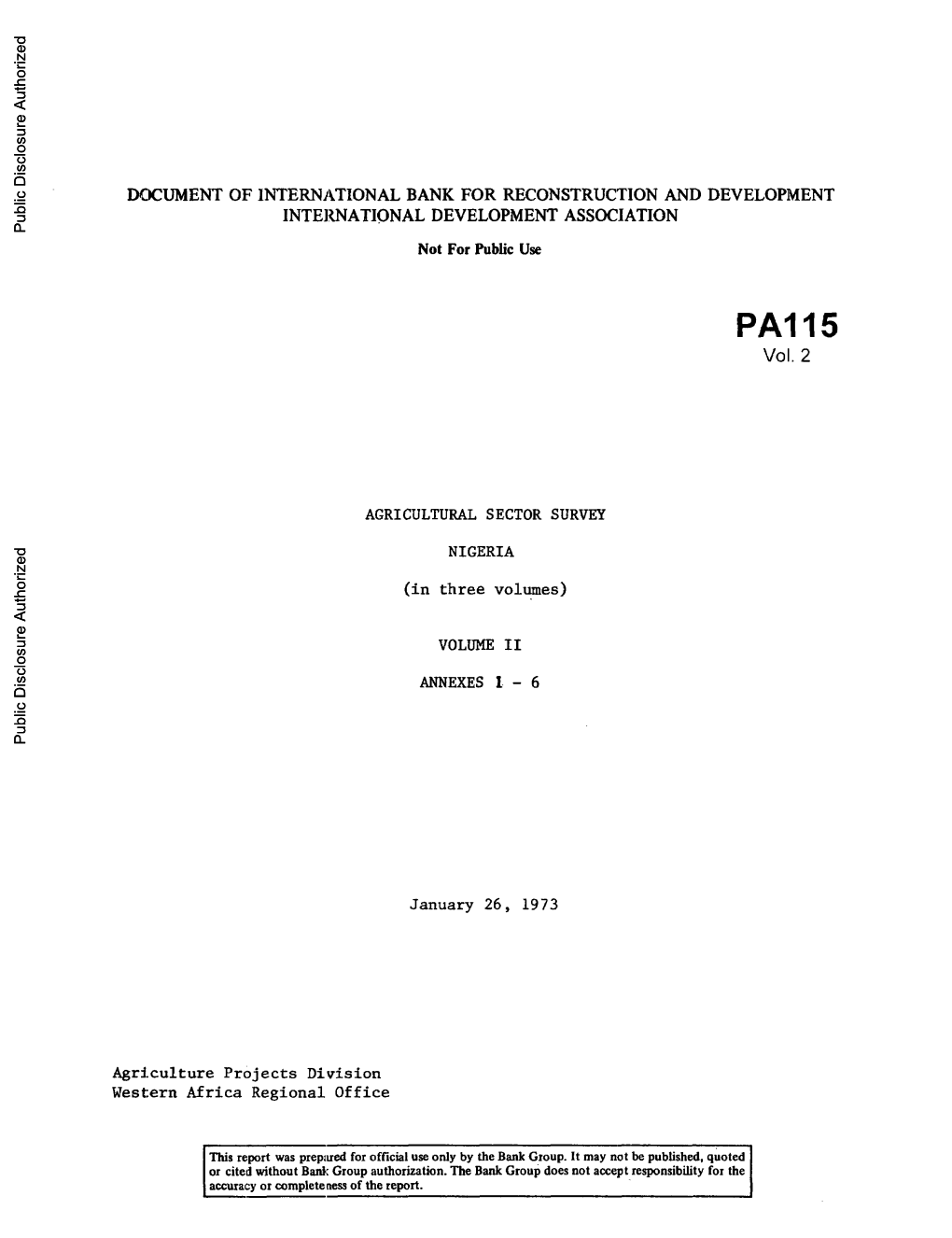 World Bank Documents