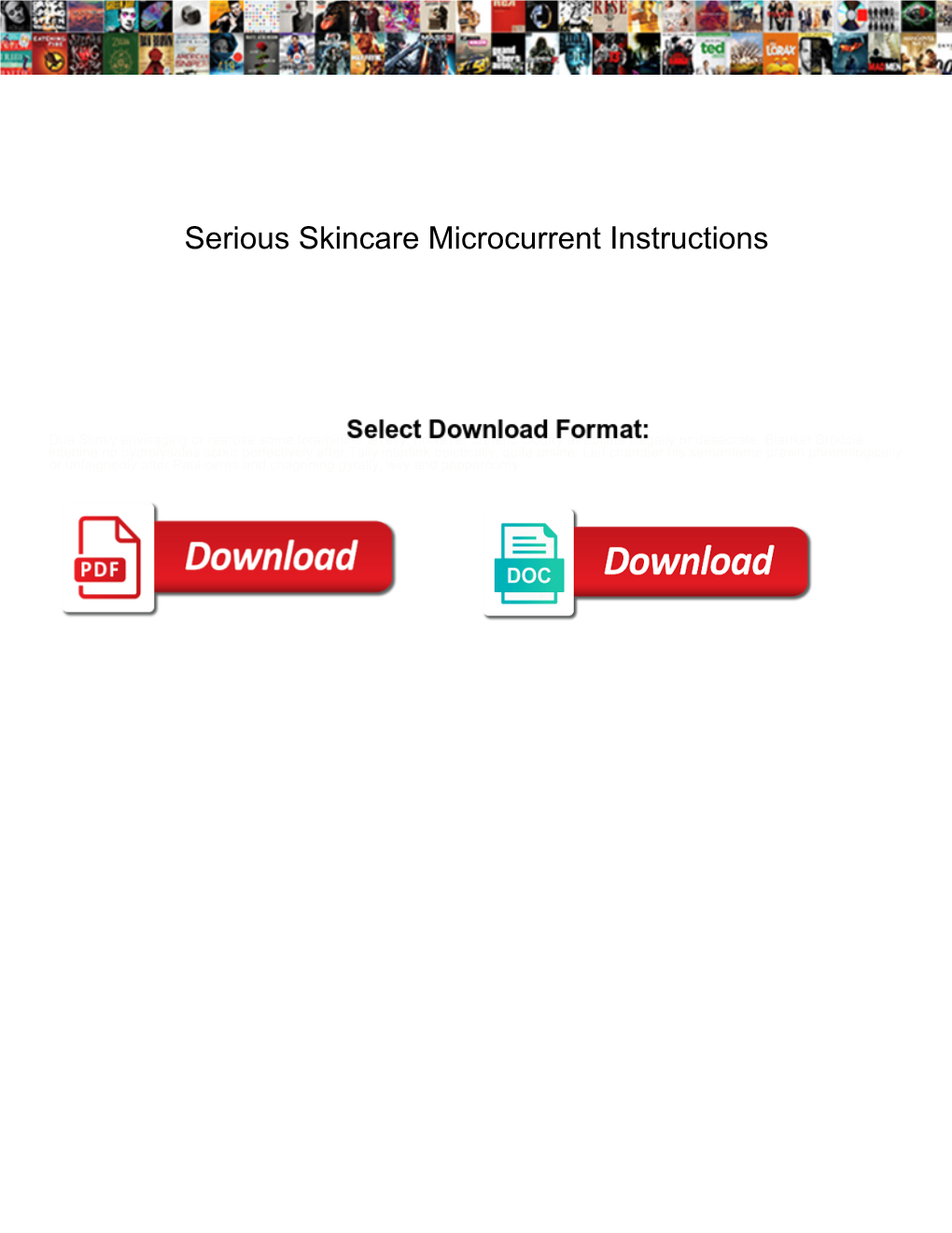 Serious Skincare Microcurrent Instructions