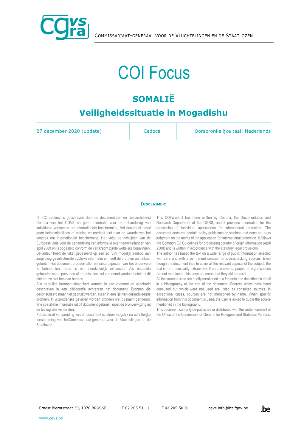 Download the COI Focus